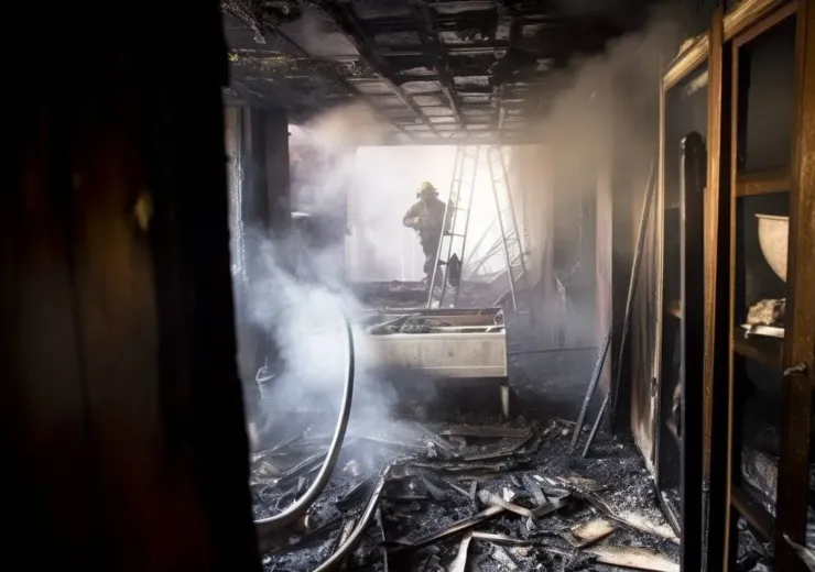 Smoke damage restoration