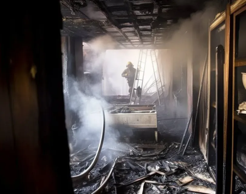 Smoke damage restoration