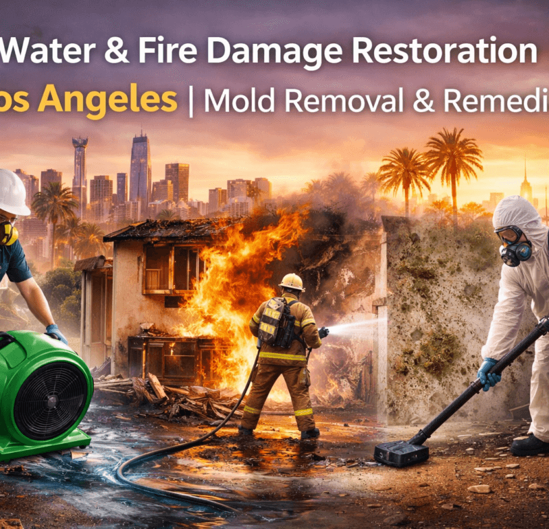 Water and mold damage restoration